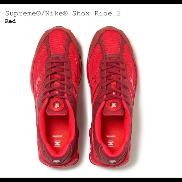 Supreme x Nike Shox.